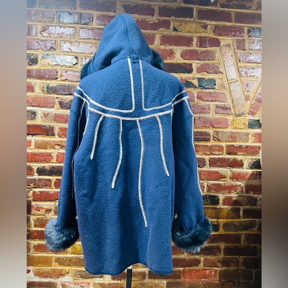 LUNDSTROM LAPARKA CANADA Coat, Vintage, Handmade, Size L/XL - Picture 4 of 6